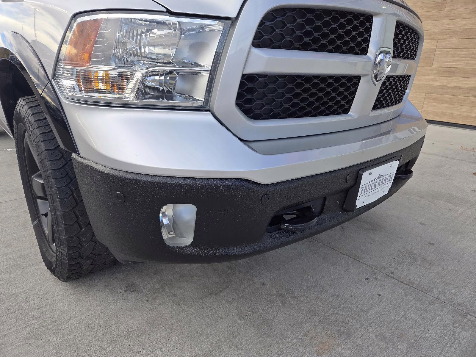 2016 Bright Silver Metallic Clearcoat Ram 1500 Outdoorsman 4X4 Truck