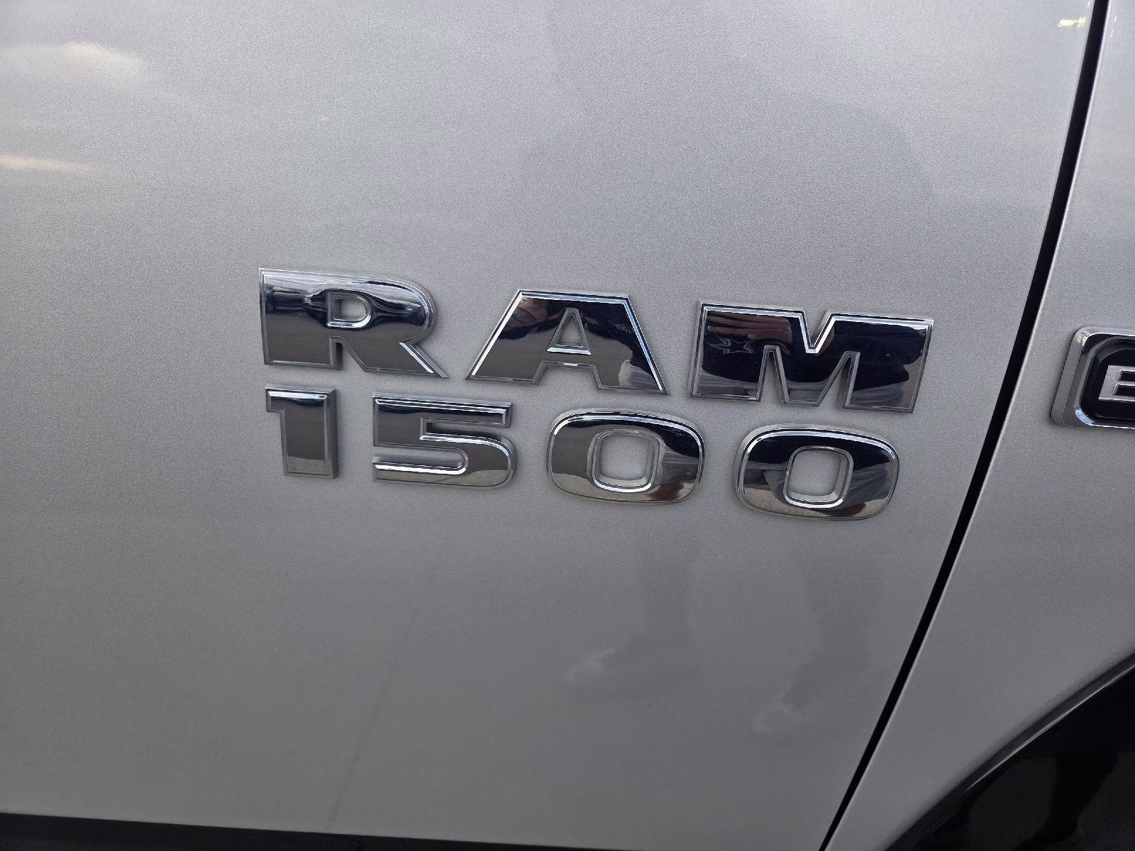 2016 Bright Silver Metallic Clearcoat Ram 1500 Outdoorsman 4X4 Truck