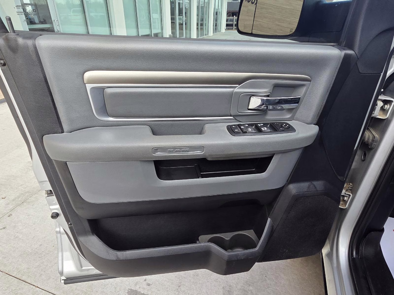 2016 Bright Silver Metallic Clearcoat Ram 1500 Outdoorsman 4X4 Truck