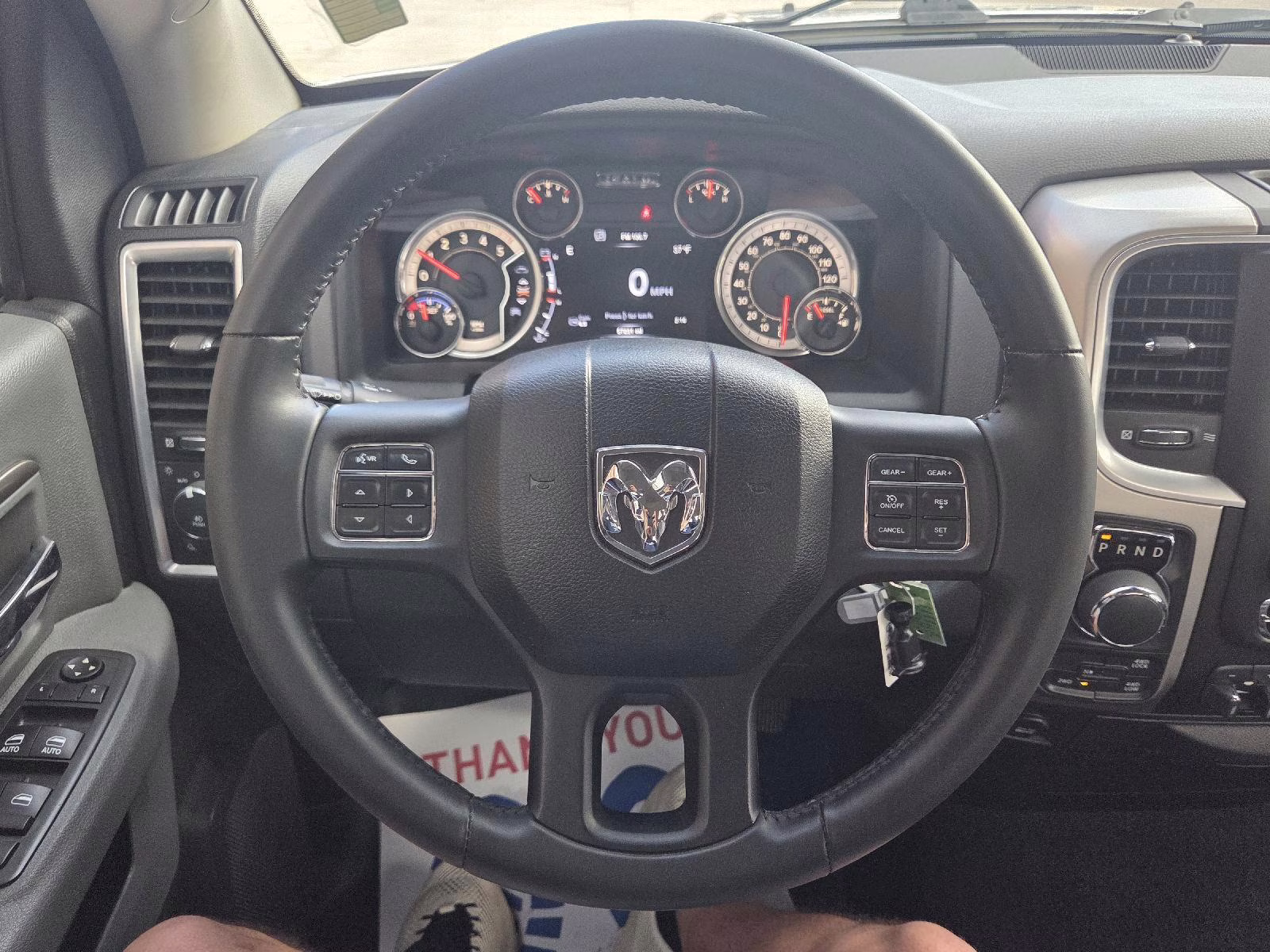 2016 Bright Silver Metallic Clearcoat Ram 1500 Outdoorsman 4X4 Truck