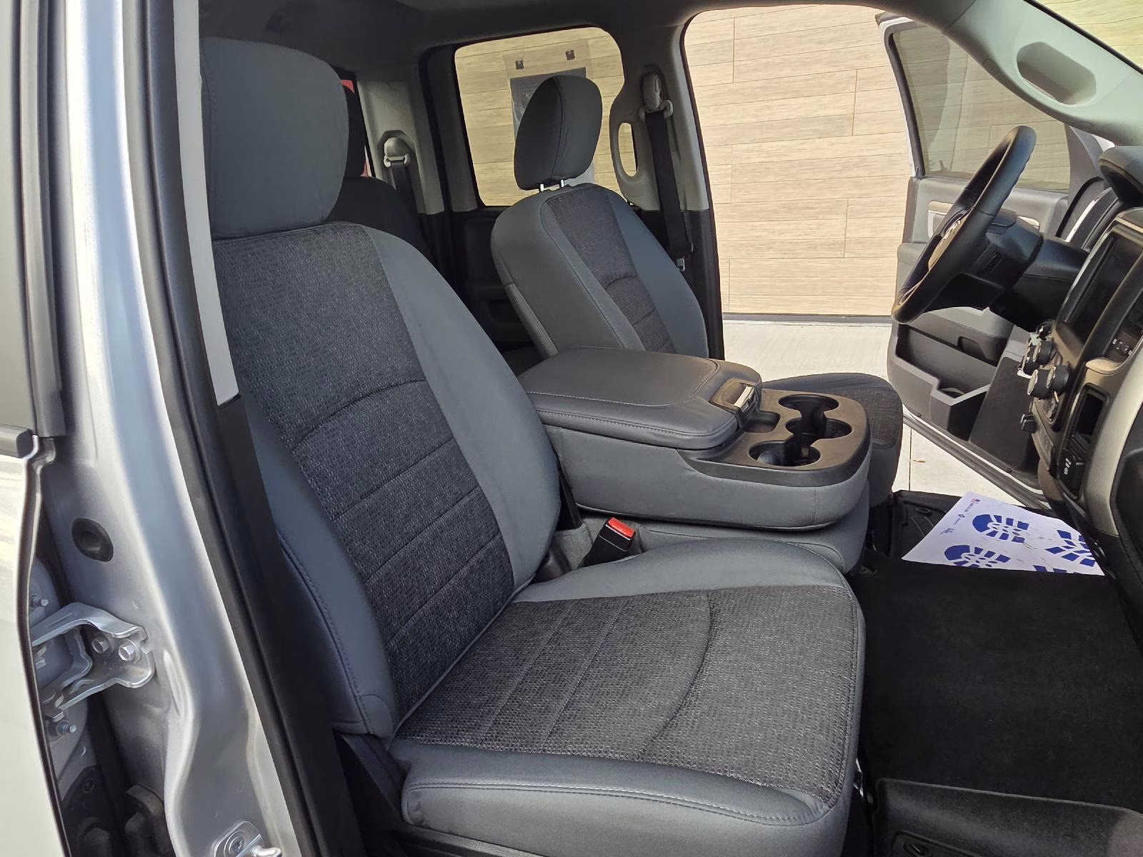 2016 Bright Silver Metallic Clearcoat Ram 1500 Outdoorsman 4X4 Truck