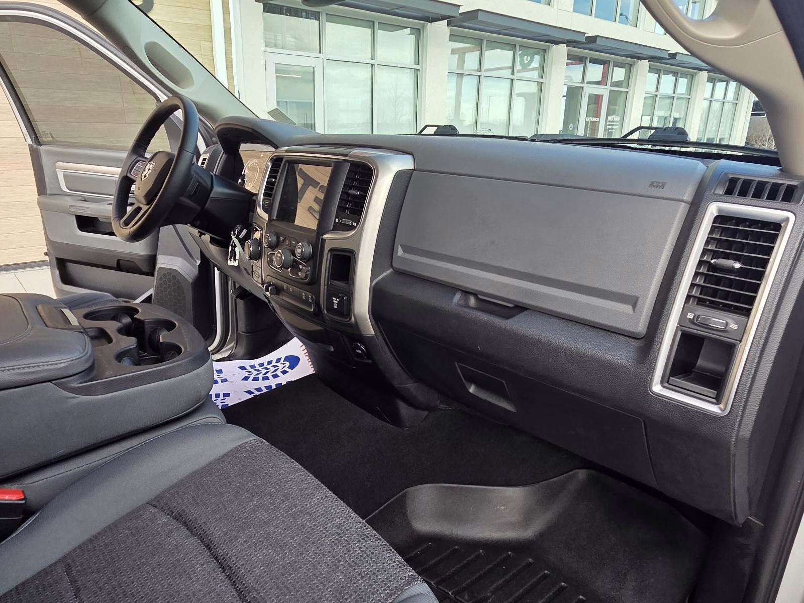 2016 Bright Silver Metallic Clearcoat Ram 1500 Outdoorsman 4X4 Truck