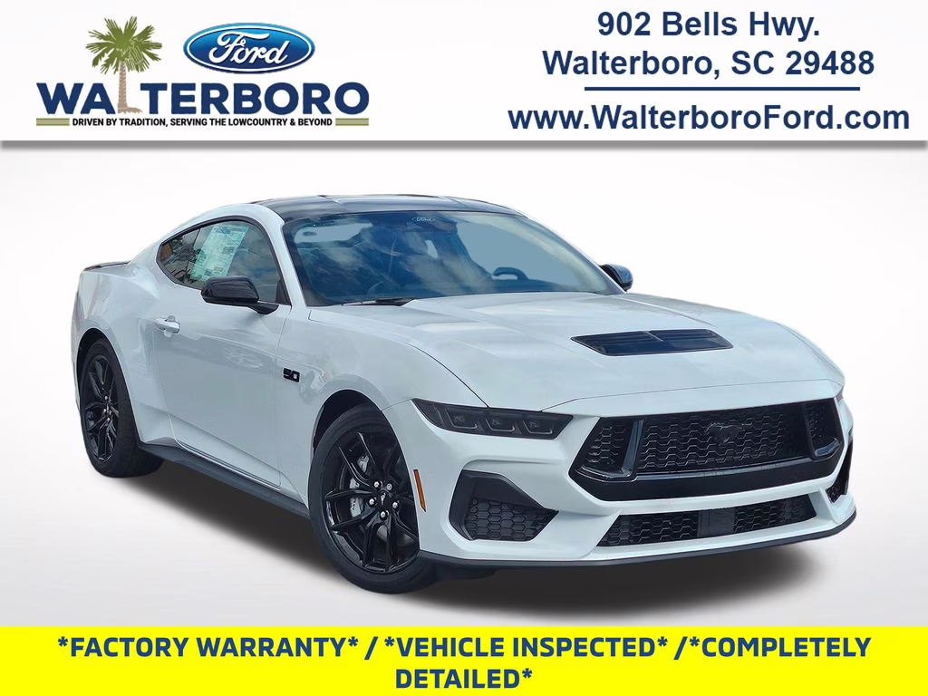 2026 Oxford White Ford Mustang GT RWD Coupe