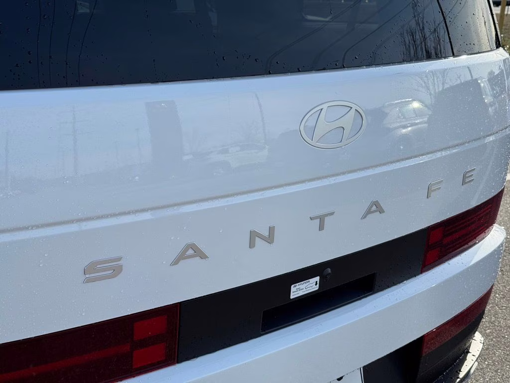 2026 Serenity White Hyundai Santa Fe SE FWD SUV