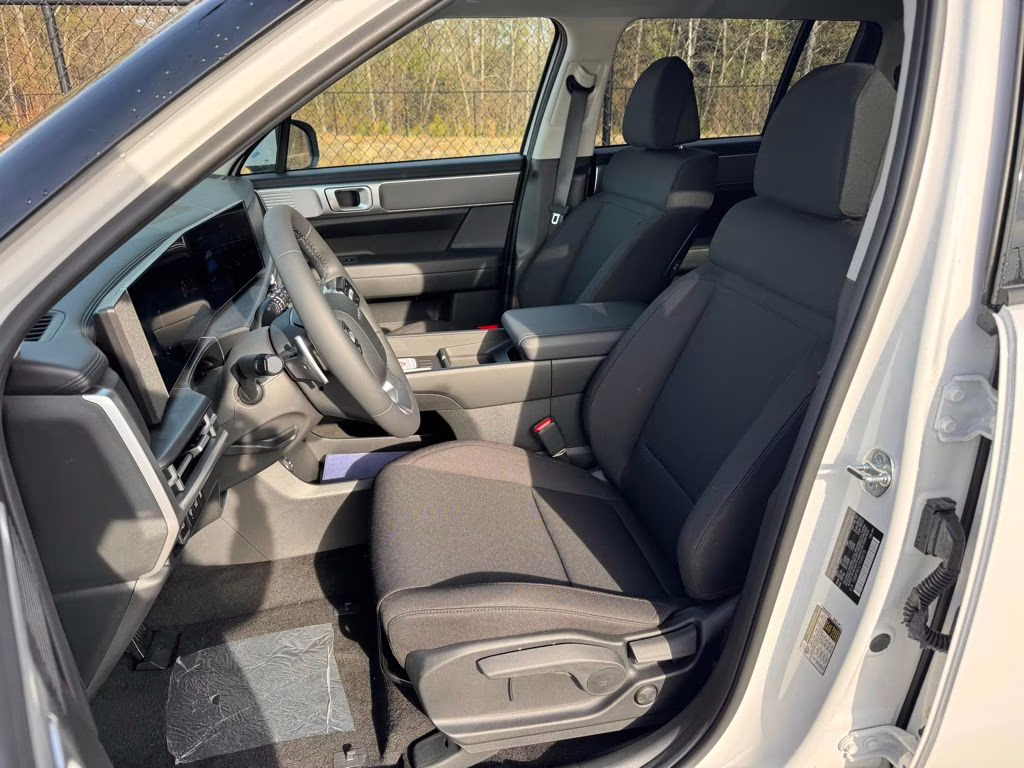 2026 Serenity White Hyundai Santa Fe SE FWD SUV