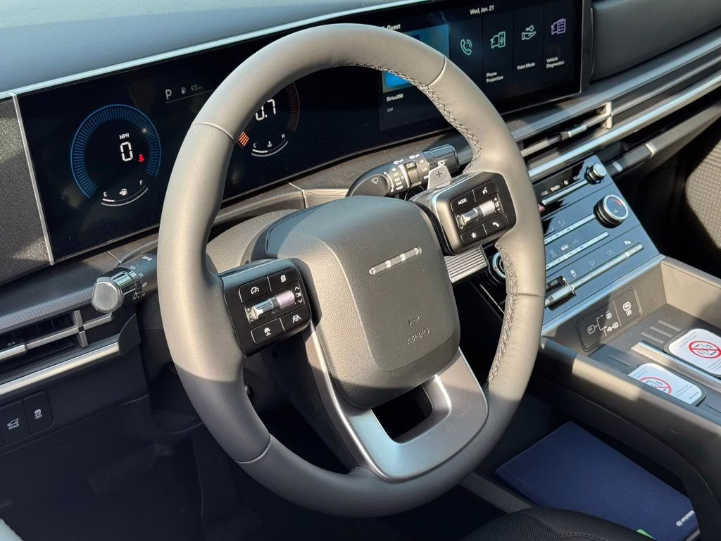 2026 Serenity White Hyundai Santa Fe SE FWD SUV