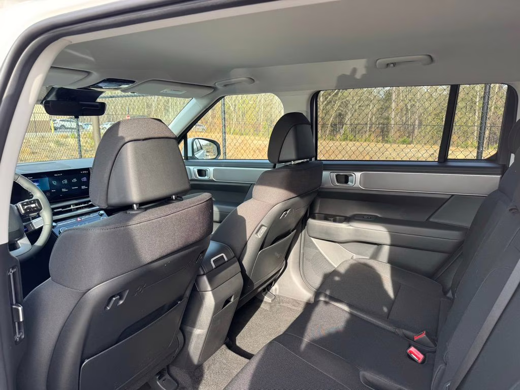 2026 Serenity White Hyundai Santa Fe SE FWD SUV