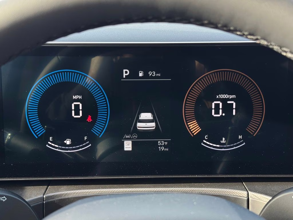 2026 Serenity White Hyundai Santa Fe SE FWD SUV