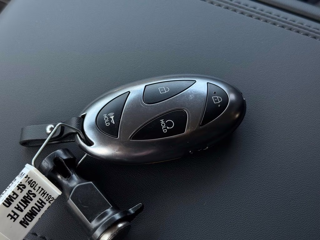 2026 Serenity White Hyundai Santa Fe SE FWD SUV