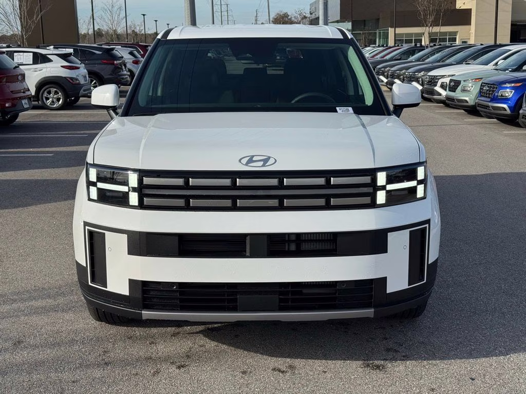 2026 Serenity White Hyundai Santa Fe SE FWD SUV