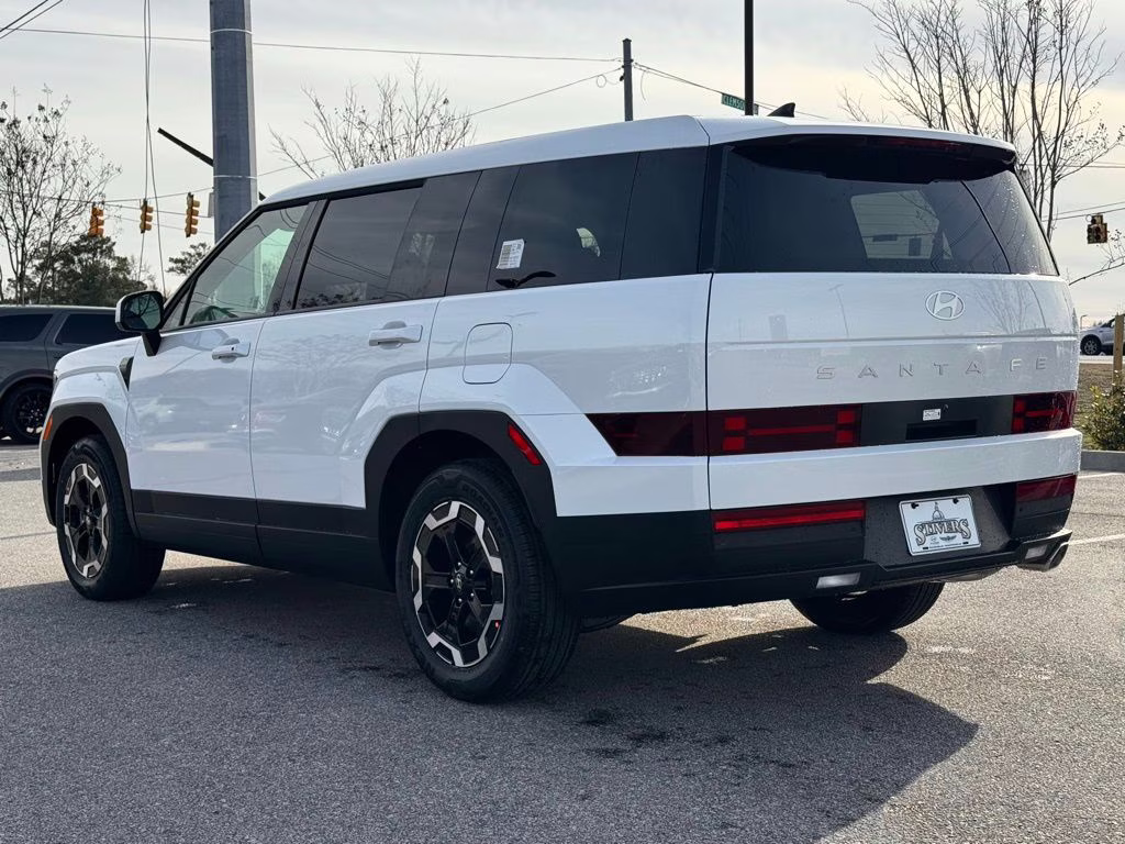 2026 Serenity White Hyundai Santa Fe SE FWD SUV