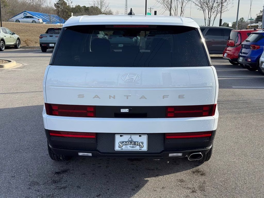 2026 Serenity White Hyundai Santa Fe SE FWD SUV