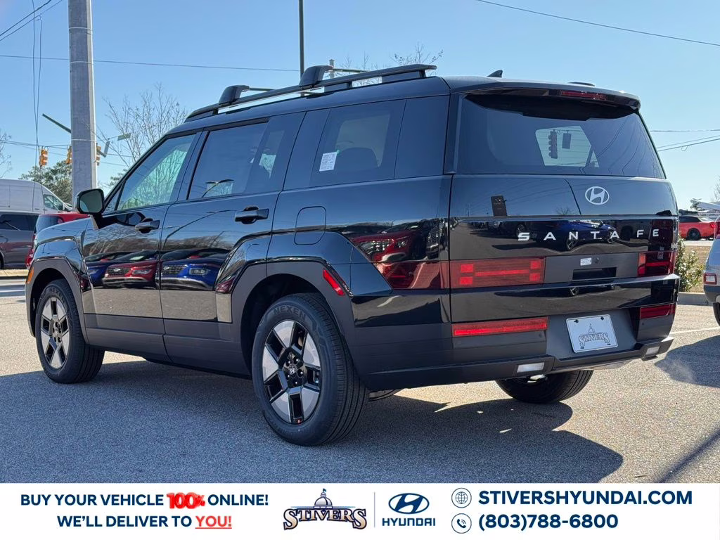 2026 Phantom Black Hyundai Santa Fe Hybrid SEL FWD SUV
