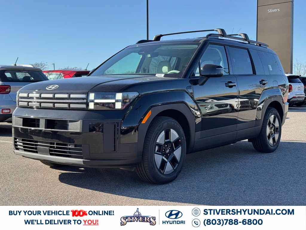 2026 Phantom Black Hyundai Santa Fe Hybrid SEL FWD SUV