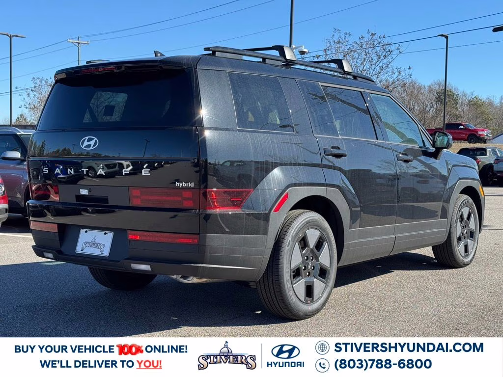 2026 Phantom Black Hyundai Santa Fe Hybrid SEL FWD SUV