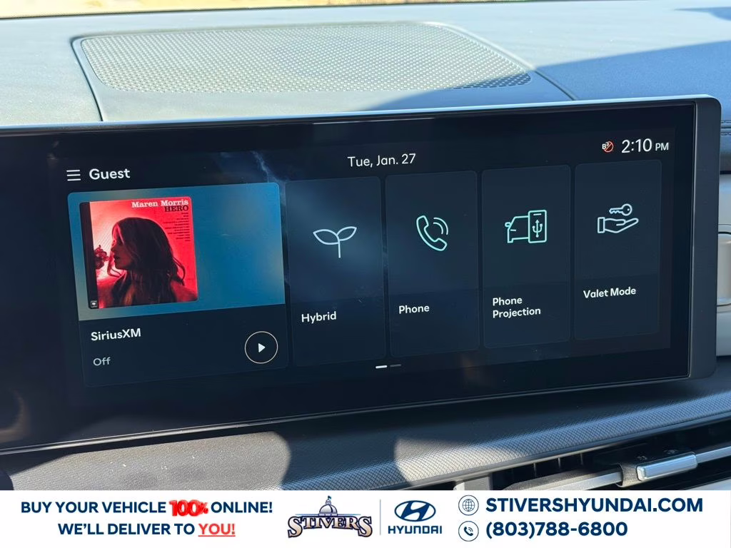 2026 Phantom Black Hyundai Santa Fe Hybrid SEL FWD SUV