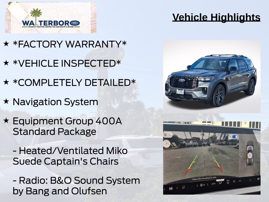 2026 Carbonized Gray Metallic Ford Explorer ST 4X4 SUV