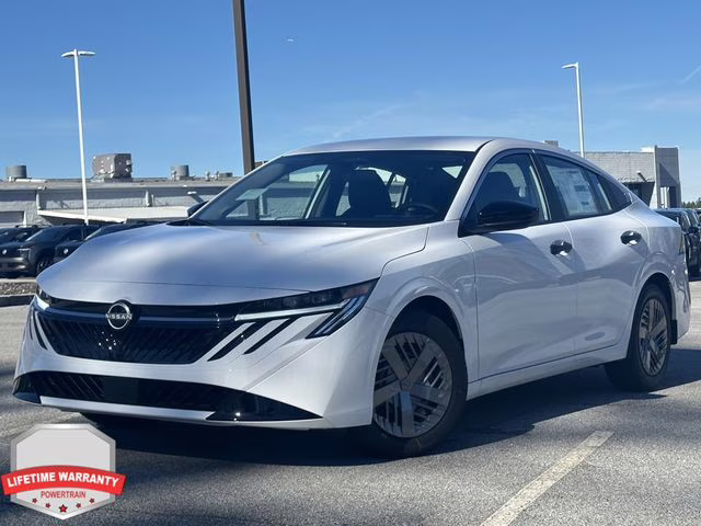 2026 Fresh Powder Nissan Sentra S FWD Sedan