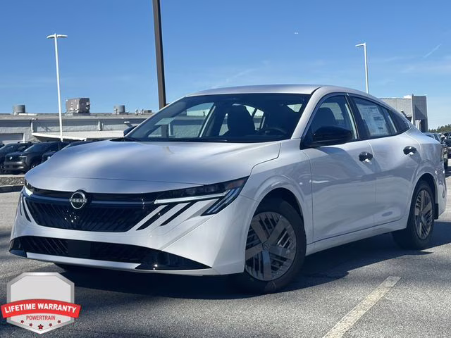 2026 Fresh Powder Nissan Sentra S FWD Sedan