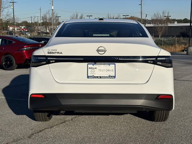 2026 Fresh Powder Nissan Sentra S FWD Sedan