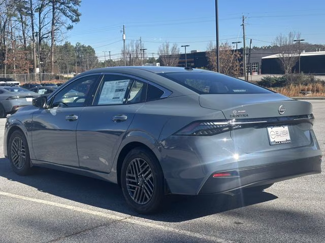 2026 Atlantic Gray Metallic Nissan Sentra SV FWD Sedan
