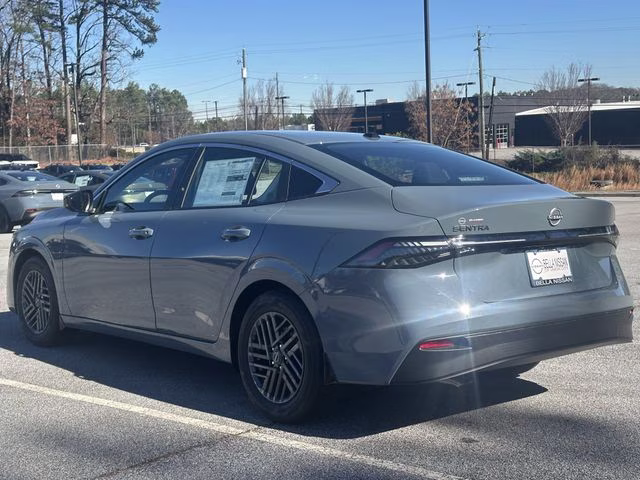 2026 Atlantic Gray Metallic Nissan Sentra SV FWD Sedan