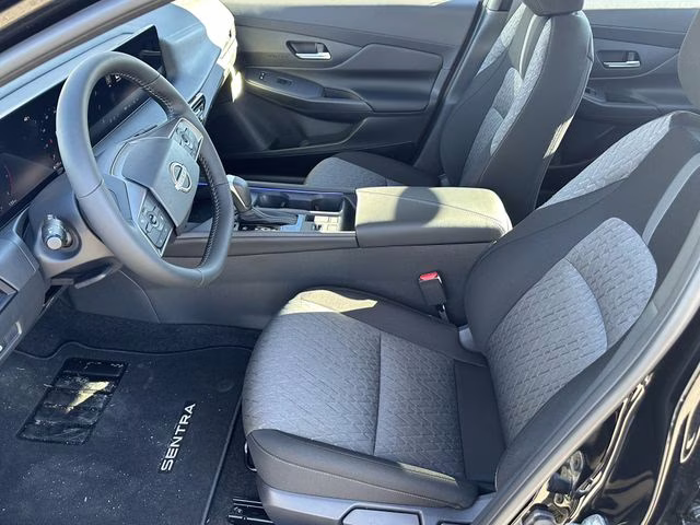 2026 Super Black Nissan Sentra SV FWD Sedan