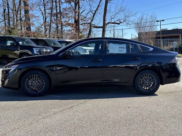 2026 Super Black Nissan Sentra SV FWD Sedan