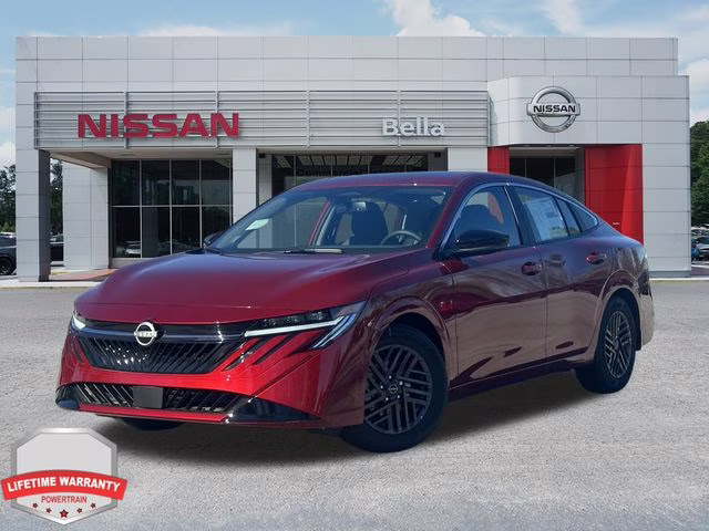 2026 Scarlet Ember Tintcoat Nissan Sentra SV FWD Sedan