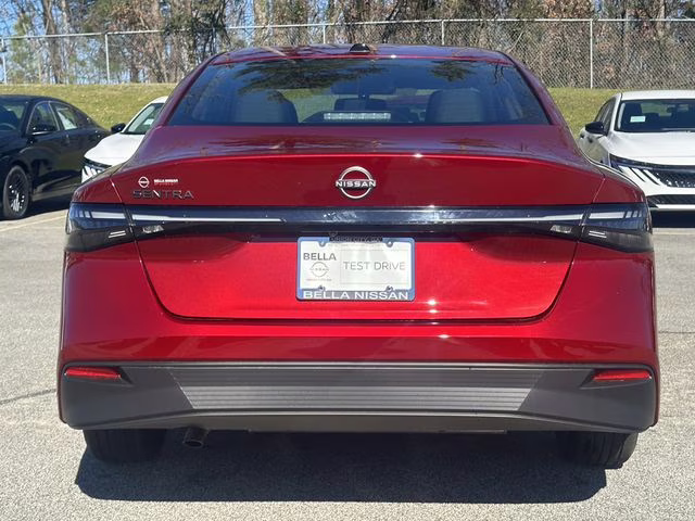 2026 Scarlet Ember Tintcoat Nissan Sentra SV FWD Sedan