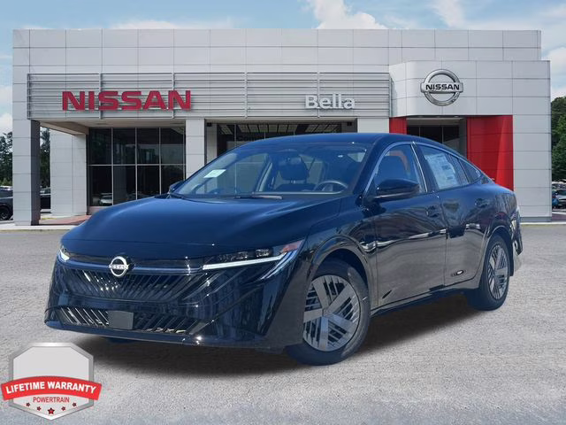 2026 Super Black Nissan Sentra SV FWD Sedan