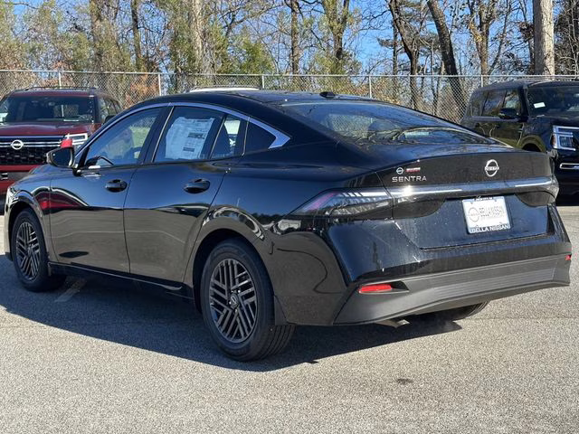 2026 Super Black Nissan Sentra SV FWD Sedan