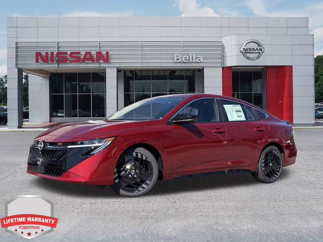 2026 Scarlet Ember Tintcoat Nissan Sentra SR FWD Sedan