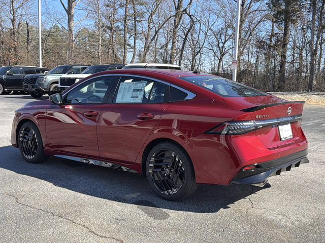 2026 Scarlet Ember Tintcoat Nissan Sentra SR FWD Sedan