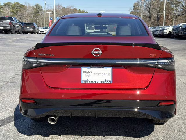2026 Scarlet Ember Tintcoat Nissan Sentra SR FWD Sedan