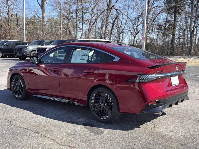 2026 Scarlet Ember Tintcoat Nissan Sentra SR FWD Sedan