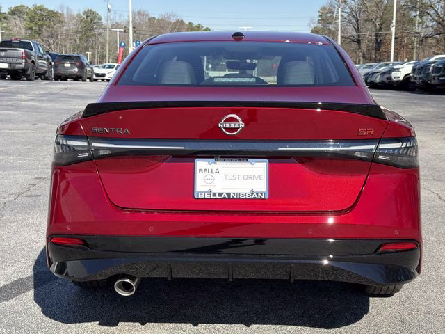 2026 Scarlet Ember Tintcoat Nissan Sentra SR FWD Sedan