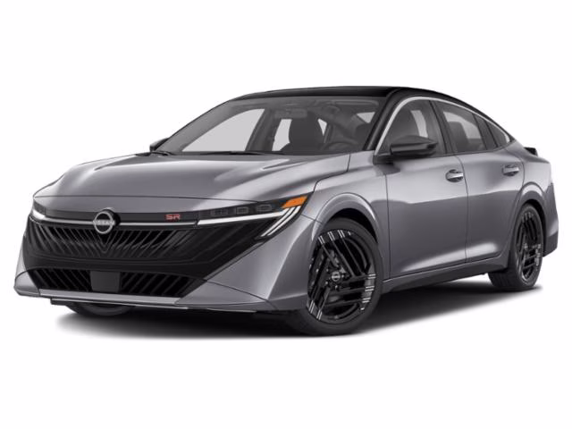 2026 Atlantic Gray/Super Black Nissan Sentra SR FWD Sedan