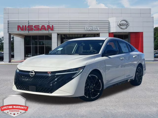 2026 Aspen White Tricoat Nissan Sentra SR FWD Sedan