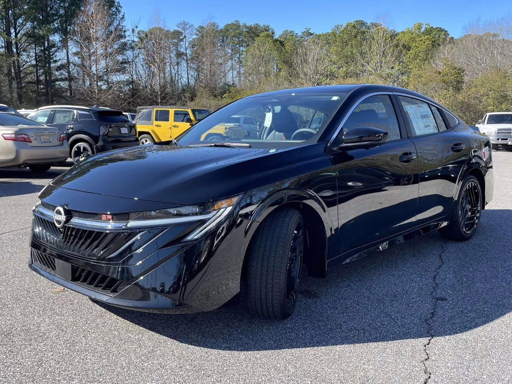 2026 Super Black Nissan Sentra SR FWD Sedan