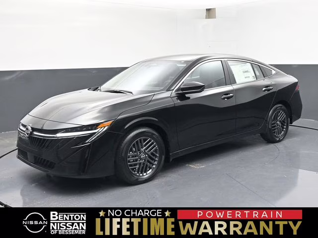 2026 Super Black Nissan Sentra SV FWD Sedan