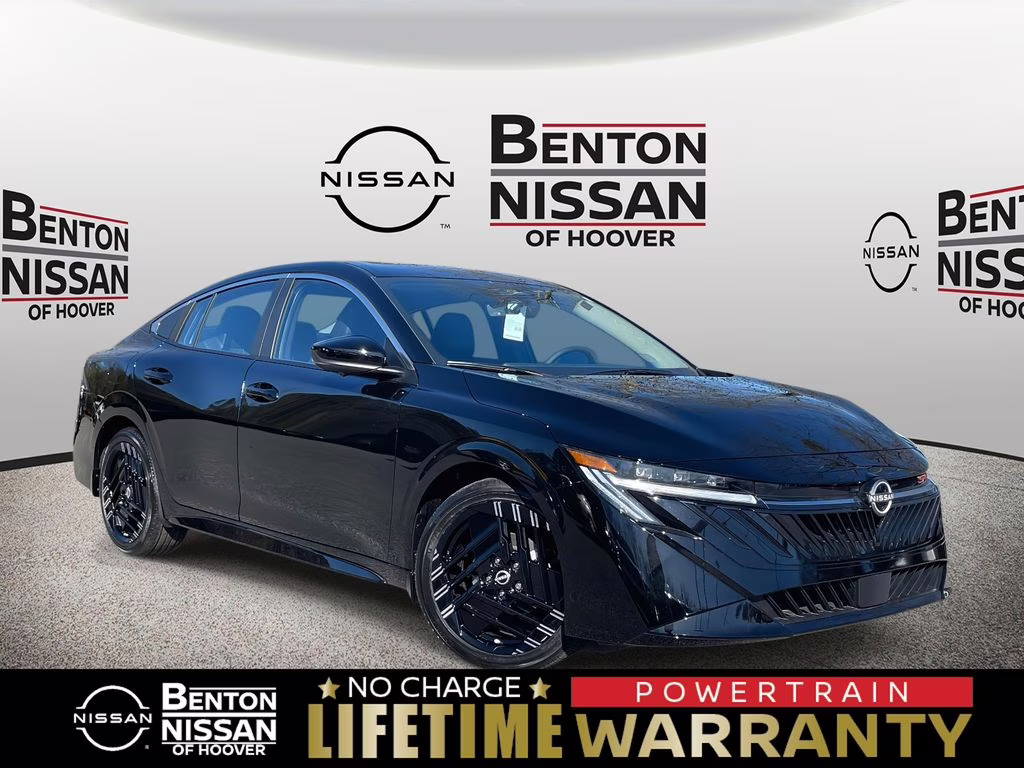 2026 Super Black Nissan Sentra SR FWD Sedan