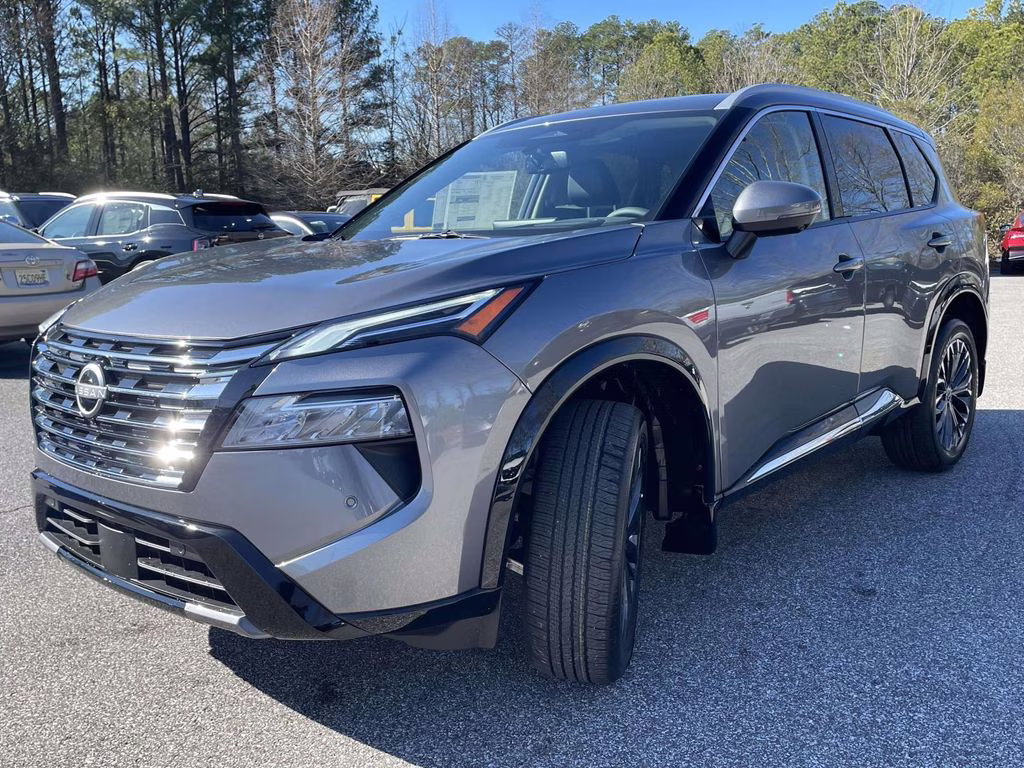 2026 Gun Metallic Nissan Rogue Platinum AWD SUV