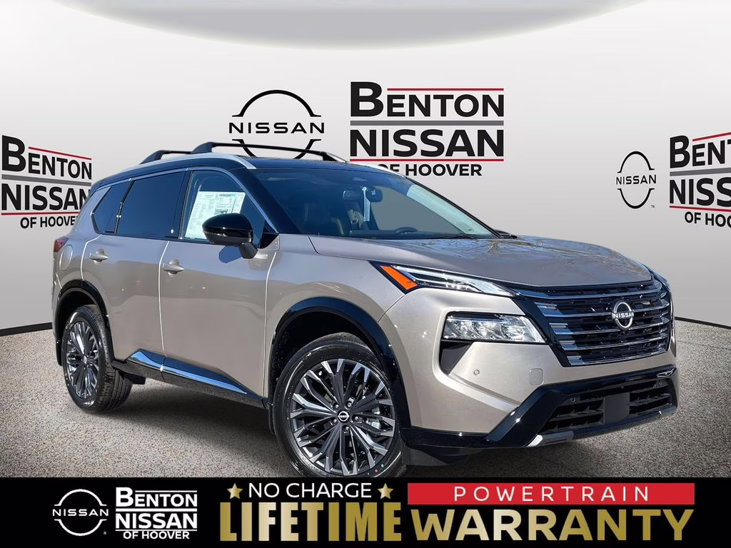 2026 Champagne Silver Metallic Nissan Rogue Platinum AWD SUV