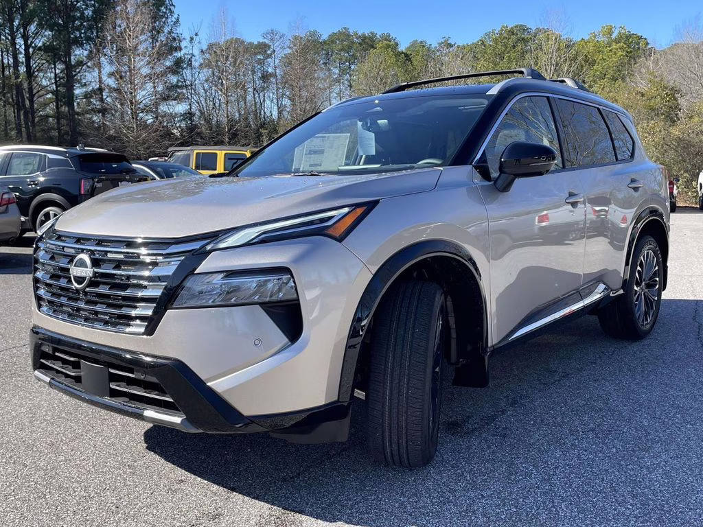 2026 Champagne Silver Metallic Nissan Rogue Platinum AWD SUV
