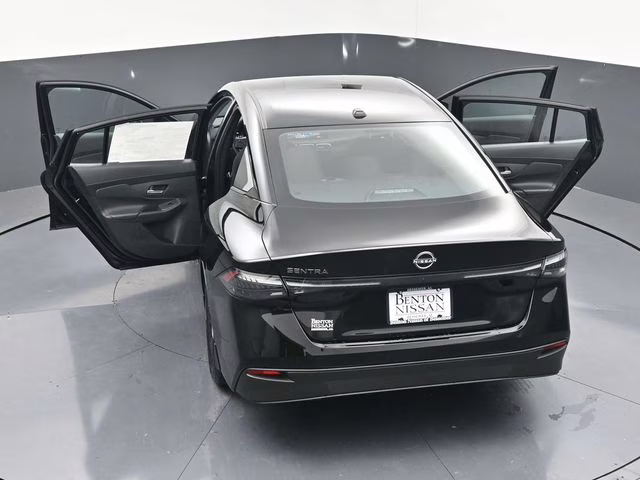 2026 Super Black Nissan Sentra SV FWD Sedan