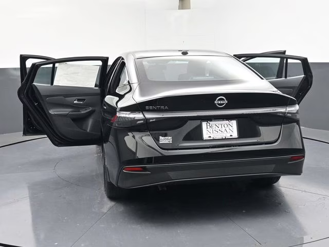 2026 Super Black Nissan Sentra SV FWD Sedan