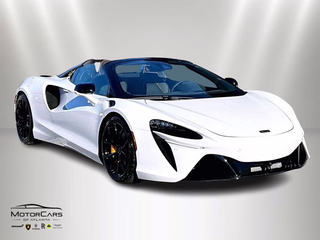 2026 Silica White McLaren Artura Spider RWD Convertible