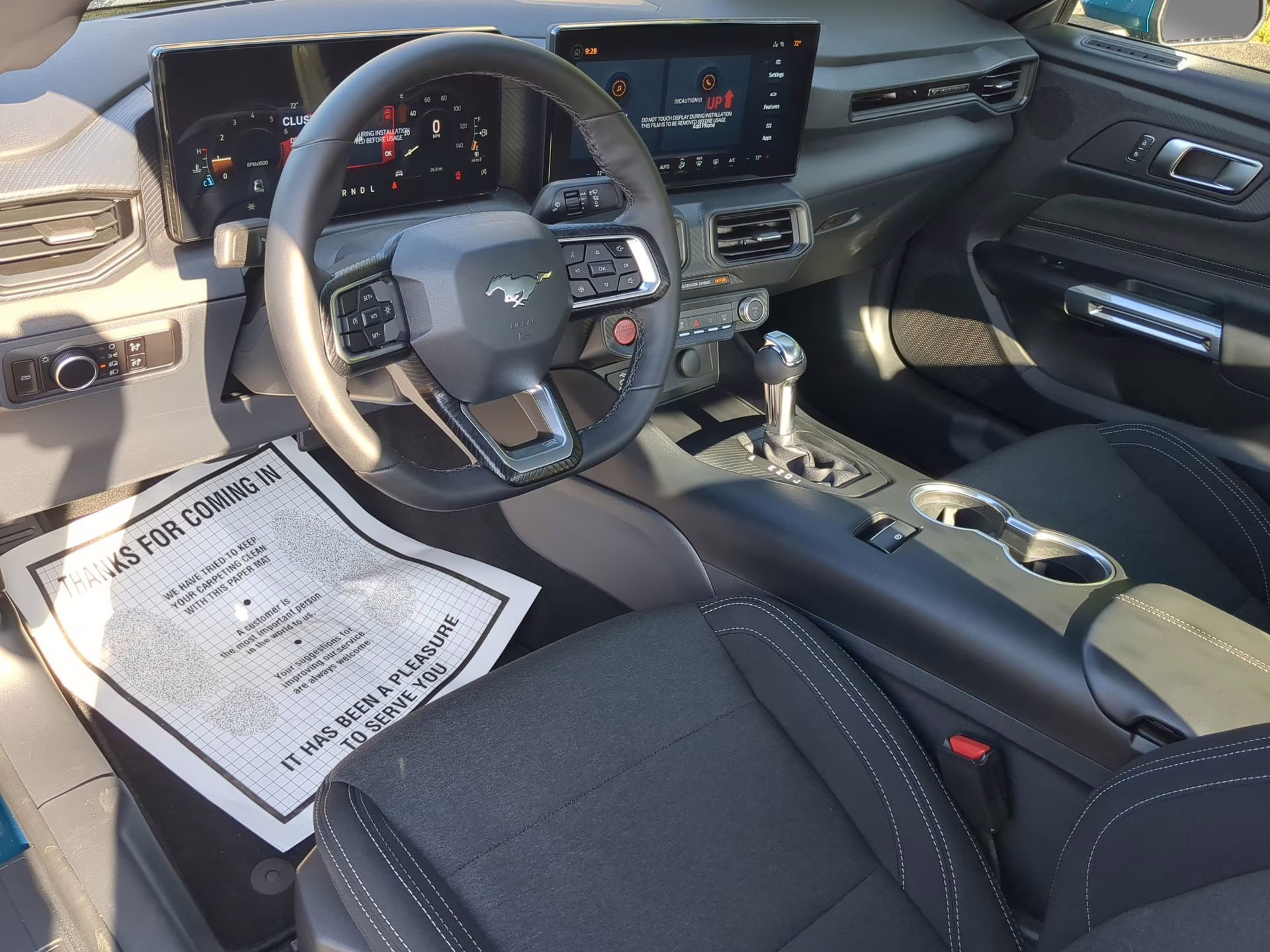 2026 Adriatic Blue Metallic Ford Mustang EcoBoost RWD Coupe