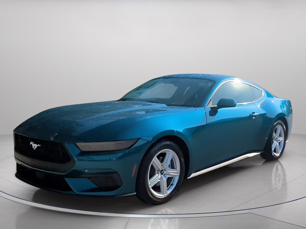 2026 Adriatic Blue Metallic Ford Mustang EcoBoost RWD Coupe